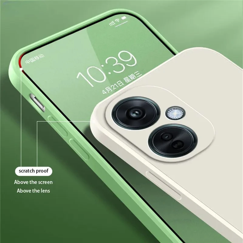 Funda de teléfono de silicona líquida para OPPO K11x OnePlus Nord CE3 CE 3 Lite N30 5G, funda protectora de lente suave a prueba de golpes CE3Lite - imagen 3