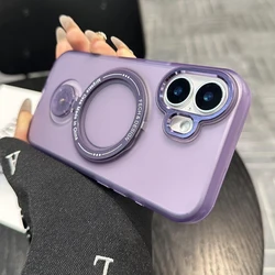 Funda iPhone 11-16 Pro Max 360° Soporte Giratorio Magnético Mate