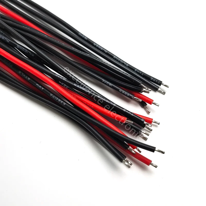 Cable Silicona 22AWG 100mm – IMAX B6 Lipo - imagen 4
