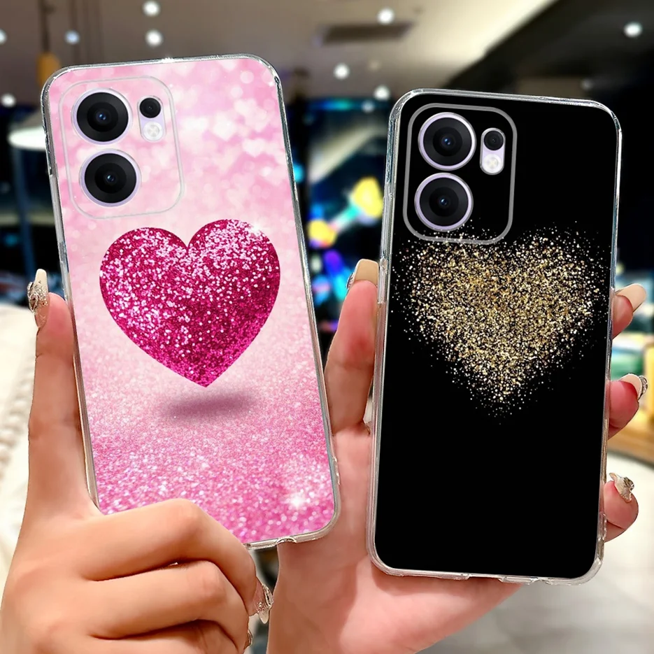 Para Oppo Reno 13F 5G funda Reno13 FS CPH2699 Linda funda pintada Koi de la suerte funda de teléfono delgada suave para Oppo Reno13 F 4G Reno13F Shell - imagen 2