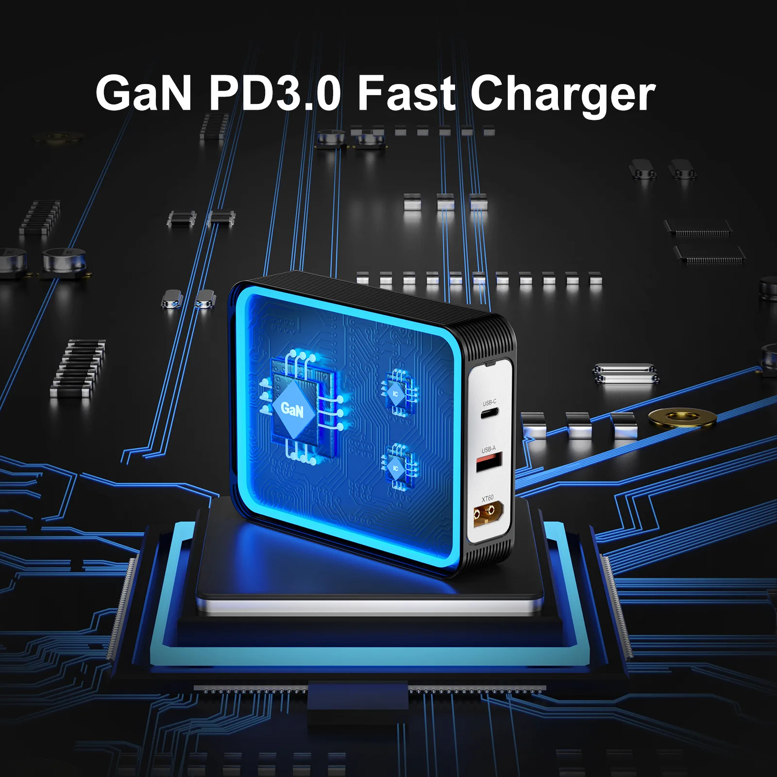 Cargador de ordenador portátil para Razer Blade, cable adaptador de fuente de alimentación de CA de 330W, 16.92A, 19,5 V, GaN, 16, 18, RC30-0484, 04840200, RZ09-0483 - imagen 4