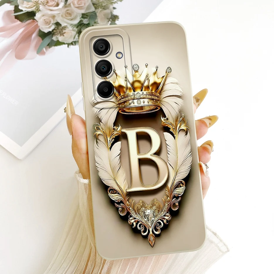 Para Samsung Galaxy A14 A24 A34 A54 funda Cool corona letras cubierta suave TPU funda de teléfono para Samsung A14 A 24 34 54 Galaxy A54 Shell - imagen 3