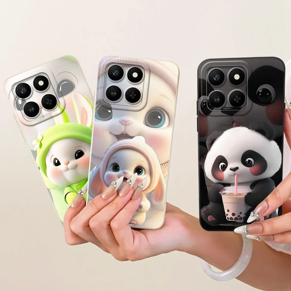 Para Honor 400 funda inteligente LGN-NX1 de lujo Popular cubierta pintada de caramelo funda de teléfono suave de TPU para Honor X7d 4G HonorX7d 5G Fundas bolsas - imagen 5