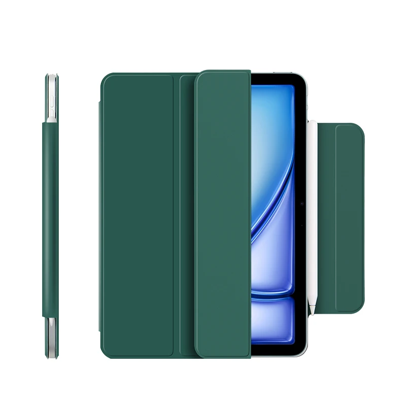 Funda para iPad Air 11 pulgadas 2024 M2 Funda de libro inteligente para iPad Pro 11 12,9 2018-2022 Air 5 4 10th Gen 10,9 Mini 6 Funda magnética de PU - imagen 3