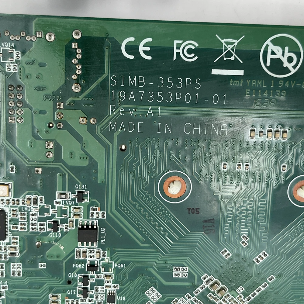 Placa base de control industrial para Advantech 19A7353P01-01 J1900 SIMB-353PS - imagen 5