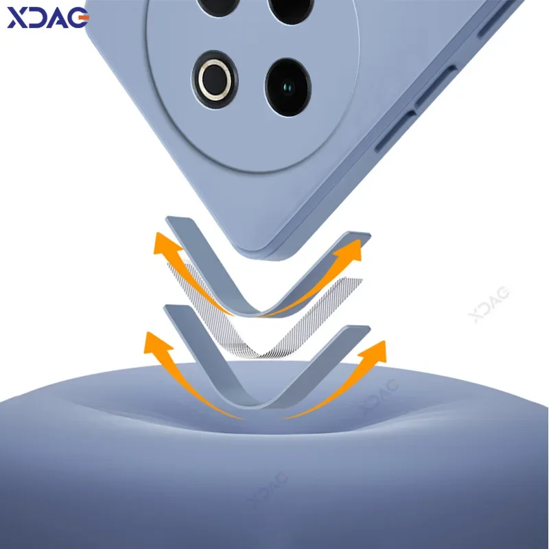 Fundas de lujo de doble capa para teléfonos móviles VIVO iQOO Z10 5G protección de cámara iQOOZ10 Z 10 armadura de silicona cuadrada suave de moda - imagen 4