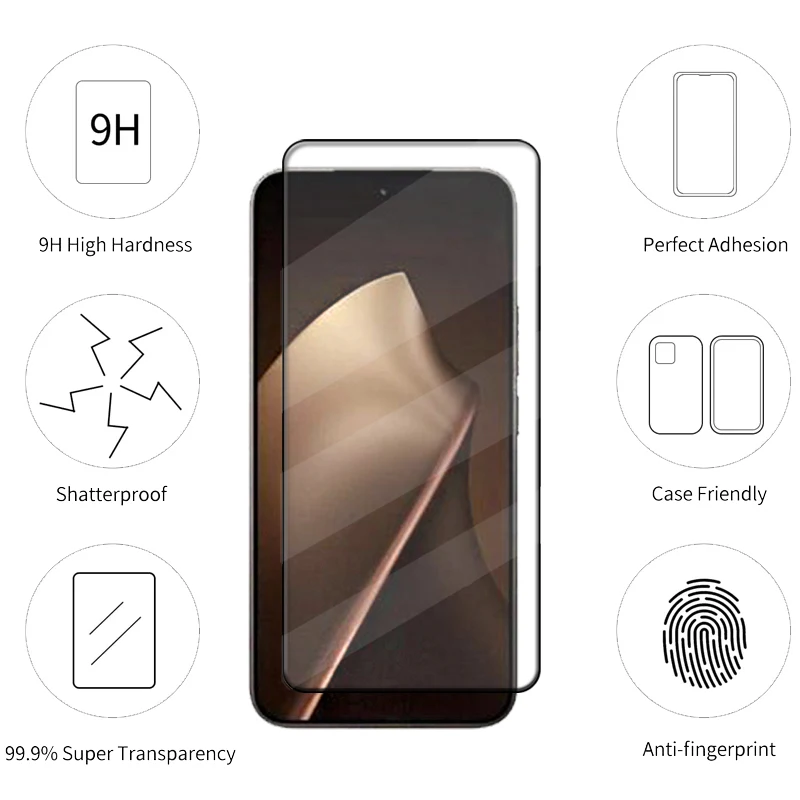 6 en 1 para Xiaomi 15T vidrio Xiaomi 15T Pro vidrio templado cubierta completa pegamento 9H Protector de pantalla de teléfono Xiaomi Mi 15T Pro lente de vidrio - imagen 2