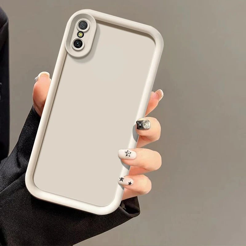 Para iphone XS Max funda iphone X XR XS Max protección de cámara mate anticaída suave funda trasera Fundas - imagen 3
