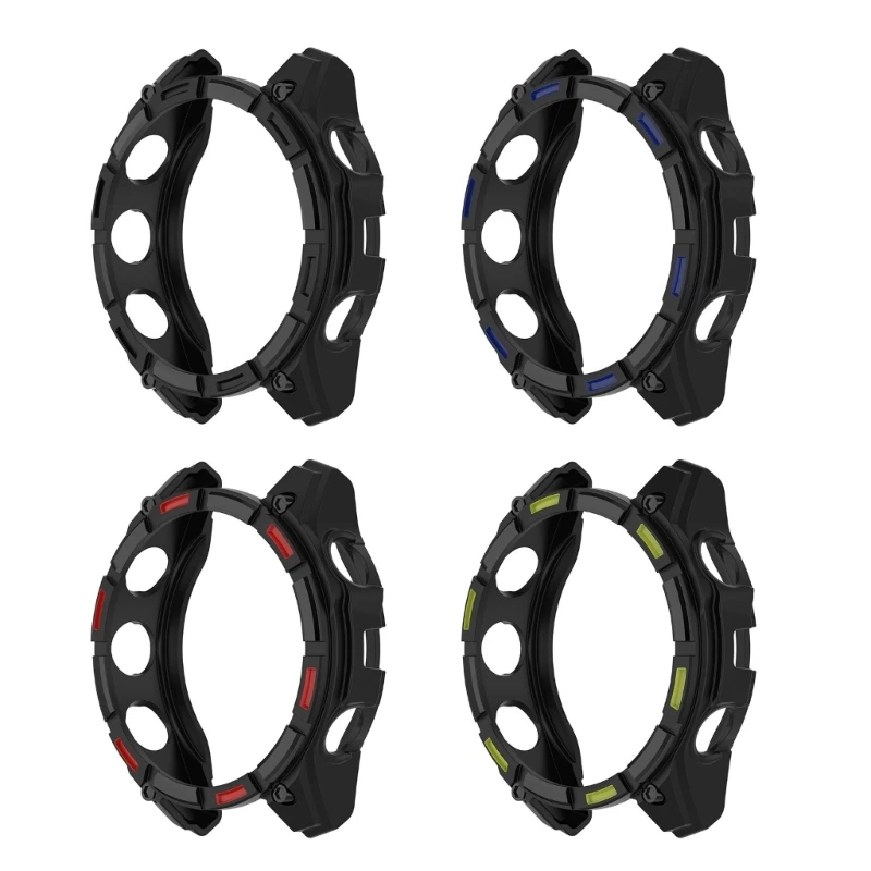 TPU Soft Silicone Case For Garmin Fenix 8 43/47/51mm Protective Cover For Fenix8 Watch Shell Anti-scratch Accessories - imagen 4