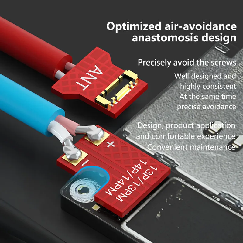 MaAnt M076 Cable de arranque de energía para prueba de corriente IP 6-16PM reparación de placa base activación de batería Cable de alta flexibilidad - imagen 5