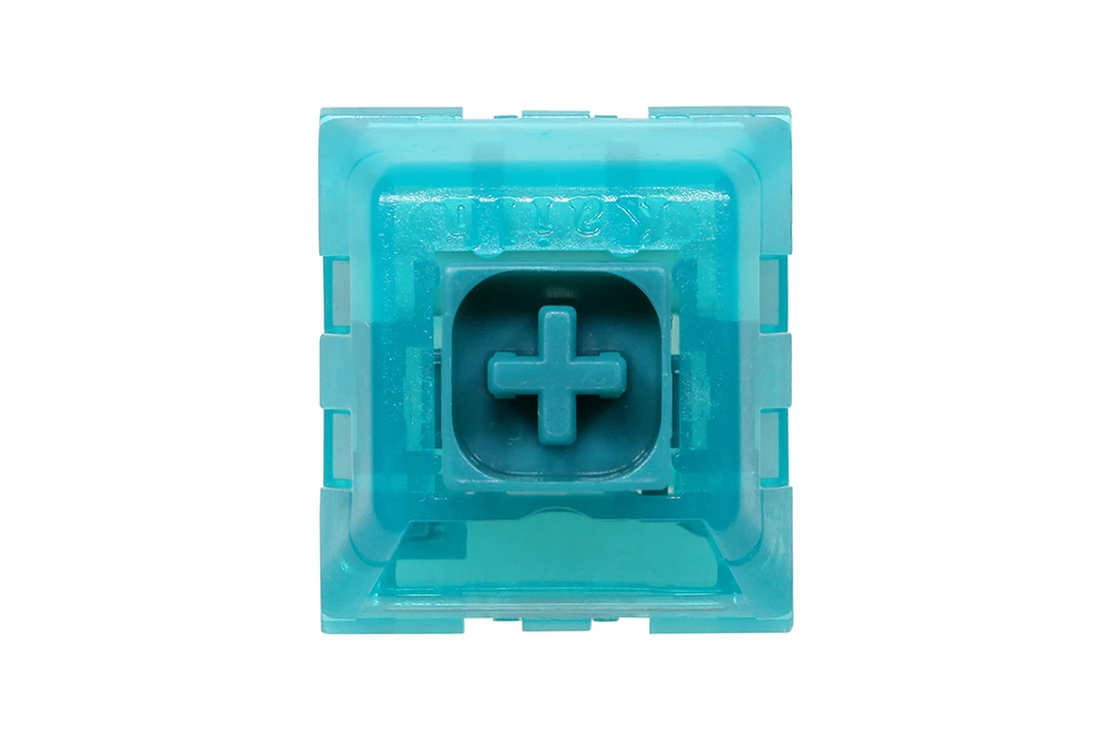 Kailh BOX interruptor de Jade de medianoche para juegos, Teclado mecánico MX Stem, 5 pines, PC, interruptores azules Clicky como caja blanca - imagen 3