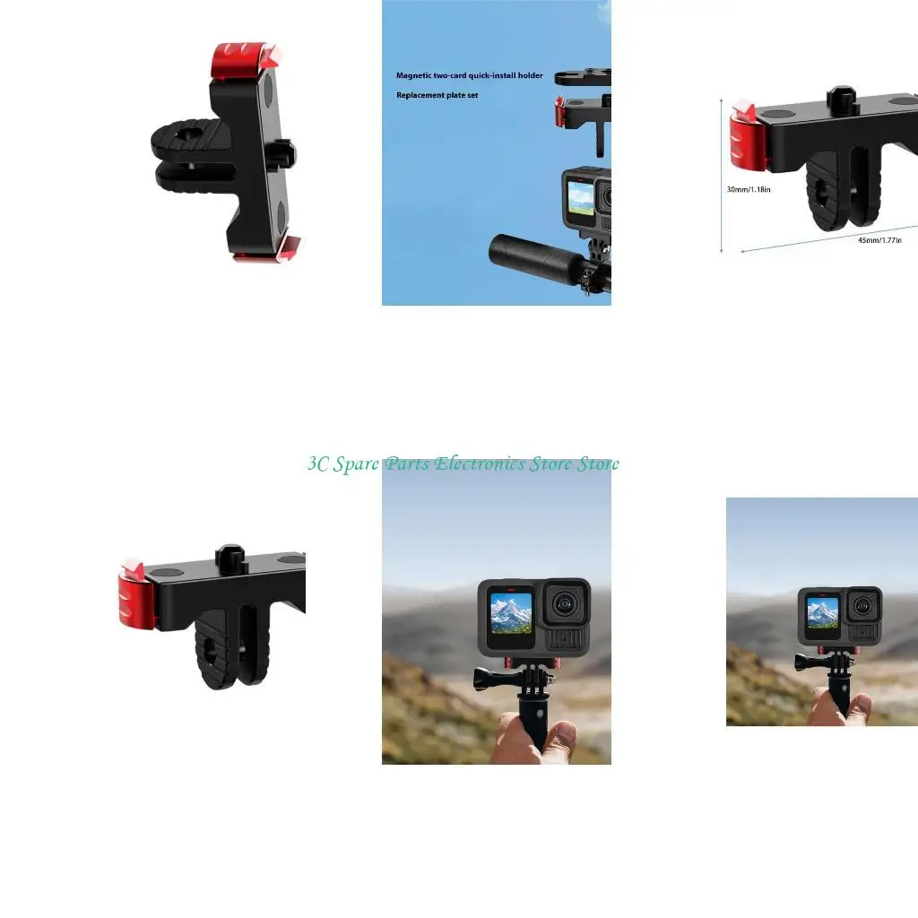 SZ Montaje adaptador liberación rápida SZ para 13 Accesorios cámara del adaptador cámara cámara acción