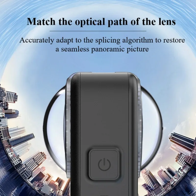 Protectores de lentes para DJI Osmo 360 protectores de lentes protección lente panorámica PC cubierta protectora resistente a los arañazos accesorios de lentes de cámara - imagen 5