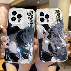 Funda iPhone Jujutsu Kaisen Gojo Gradiente – Diseño Antigolpes