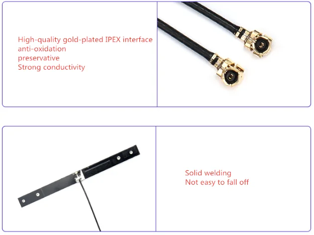 Antena de parche de PCB integrada, banda completa GSM GPRS 2G 3G 4G LTE CDMA WCDMA, alta ganancia - imagen 4