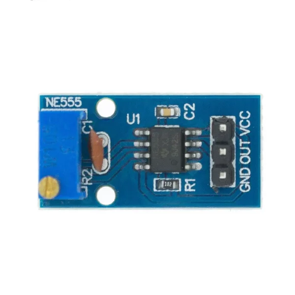 NE555 frecuencia de pulso ciclo de trabajo módulo ajustable onda cuadrada generador de señal de onda rectangular accionamiento de motor paso a paso - imagen 4