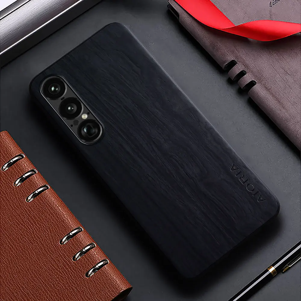 Funda para Sony Xperia 1 VII VI V IV III 5G funda trasera con patrón de madera de bambú para sony xperia 1 vii vi v iv iii funda capa - imagen 5