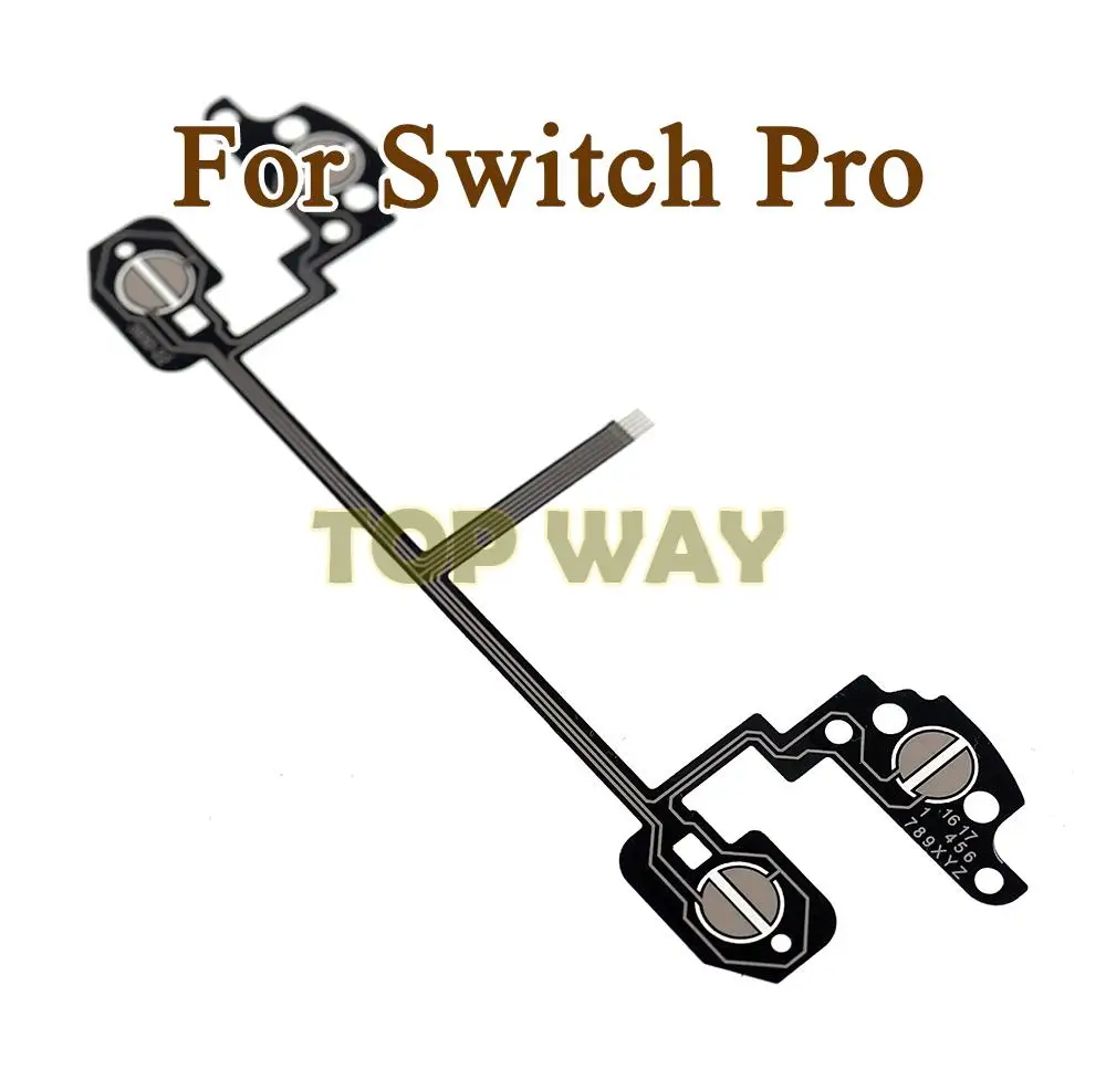 30 Uds Cable flexible de cinta de película conductora para controlador NS Switch Pro L ZL R ZR botones piezas de reparación de repuesto - imagen 2