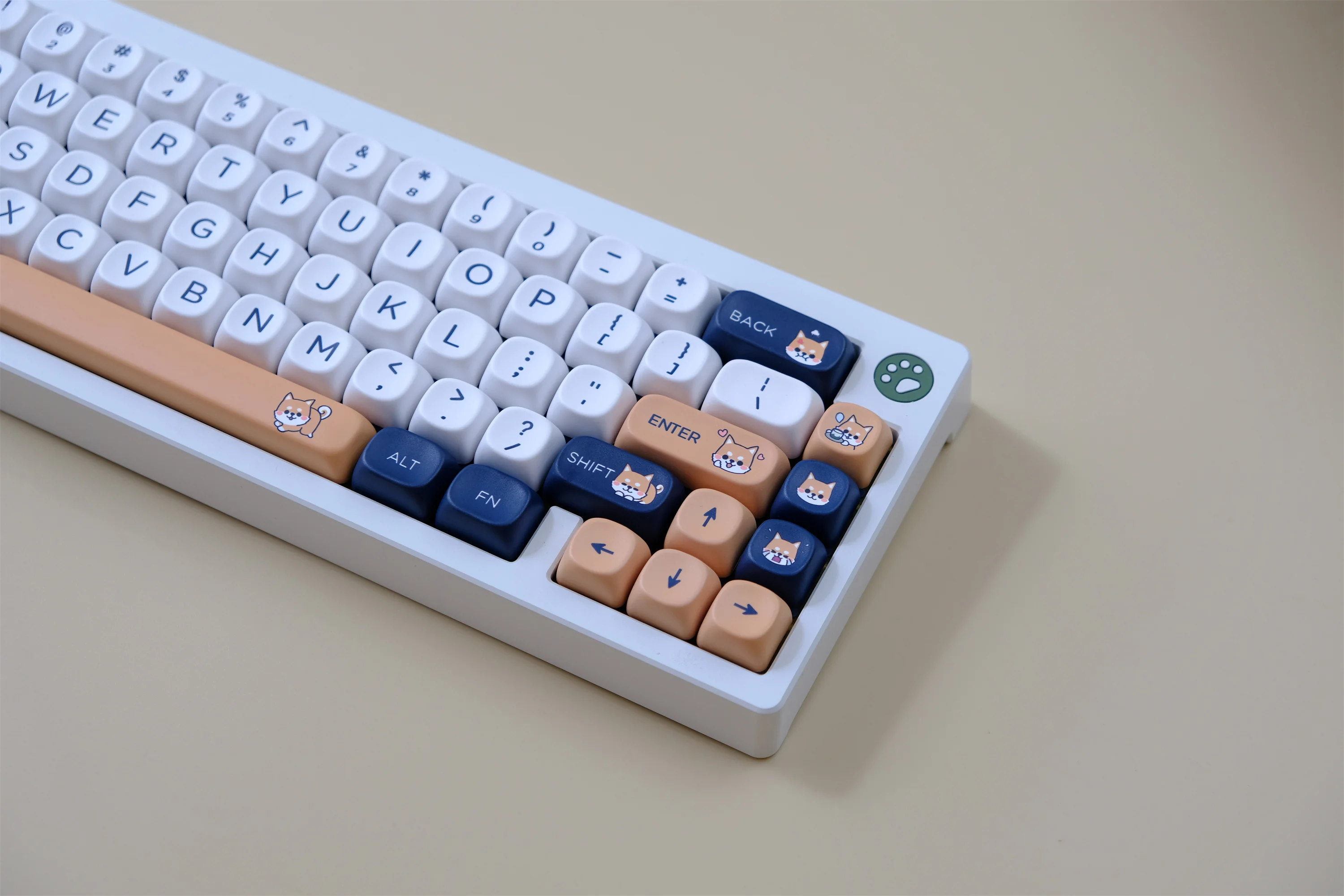 Juego de teclas de 132 teclas para perro, Material PBT, perfil MOA, DYE-SUB, teclas personalizadas para teclado mecánico CHERRY MX Switch - imagen 5