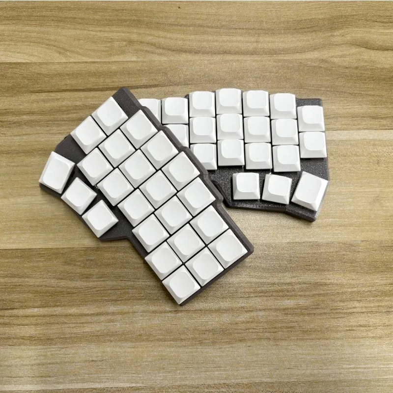 Teclado dividido con cable Corne Choc, teclado dividido ergonómico personalizado de perfil bajo, teclado dividido de modo único para teclado VIAL izquierdo y derecho - imagen 5