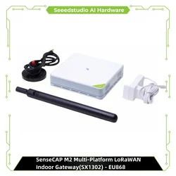 SenseCAP M2 Puerta de Enlace LoRaWAN 4G Interior Multiplataforma