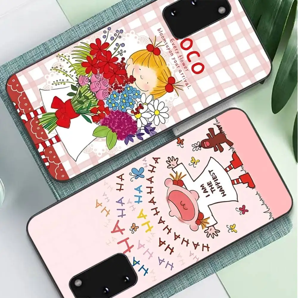 Funda de teléfono Coco-cha para Samsung S 24 fe 25 Ultra plus 20 lite 21 30 22 23 24 22 Ultra 5G Fundas - imagen 2