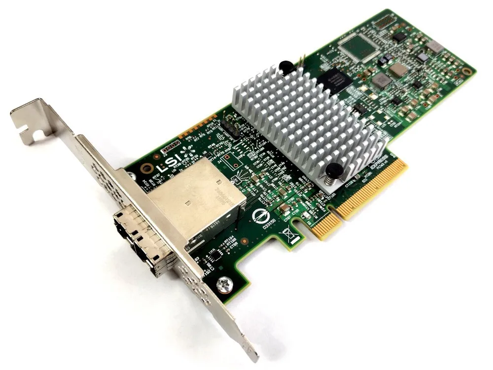 Broadcom LSI SAS 9300-8e SATA / SAS HBA Controlador externo de 8 puertos 12 Gbps PCIe x8- - imagen 4