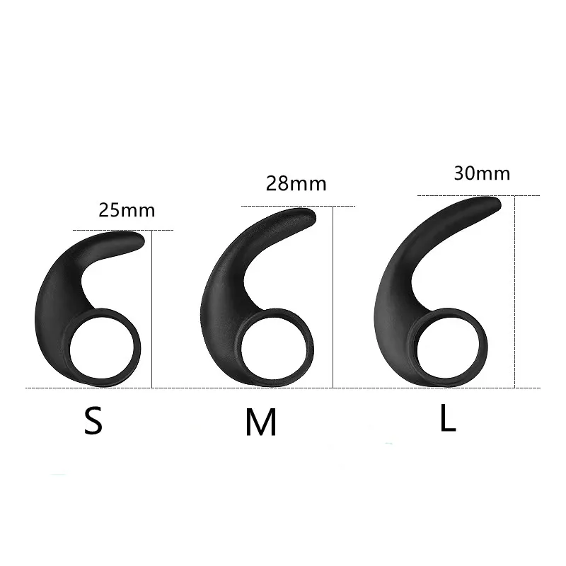 Ganchos de silicona para las orejas Kugou M1 K1 M2, repuesto de almohadillas antideslizantes para Huawei Freelace, accesorios para auriculares, 3 pares - imagen 4