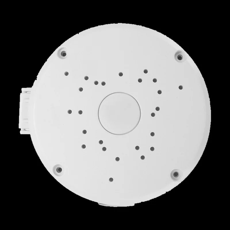 Soporte de vigilancia Universal, disco redondo oculto, cámara de gran capacidad, caja impermeable, organizador de cables, 4 Uds. - imagen 5