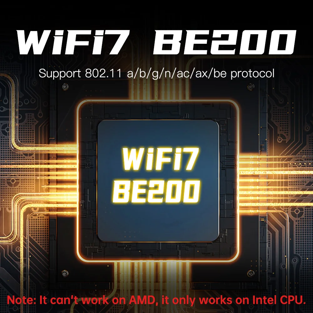 Fenvi FV-BE8800 PCIe WiFi 7 + Bluetooth 5.4 Dual Band