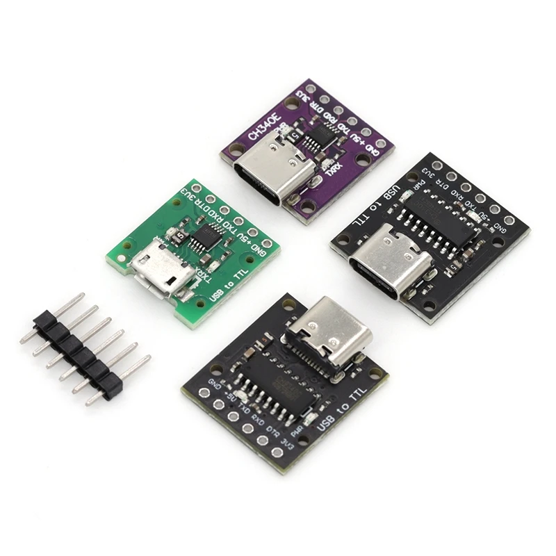 1/5/10 Uds CH340E convertidor serie USB a TTL, módulo CH340G alternativo de 5V/3,3 V para Arduino Pro mini - imagen 5