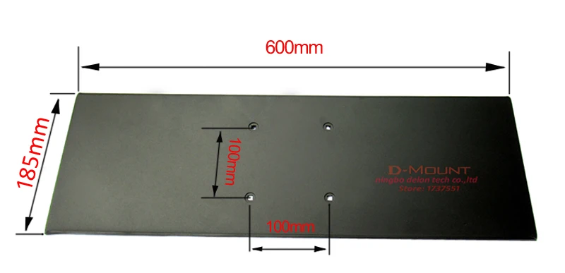 DL-GM111WKY Aluminio 27 pulgadas 0-8kg 360 abrazadera giratoria prensa de aire resorte de gas teclado grande montaje en pared con ratón largo - imagen 4