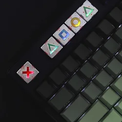 Keycaps Translúcidos de Resina Artesanales para Teclado Mecánico