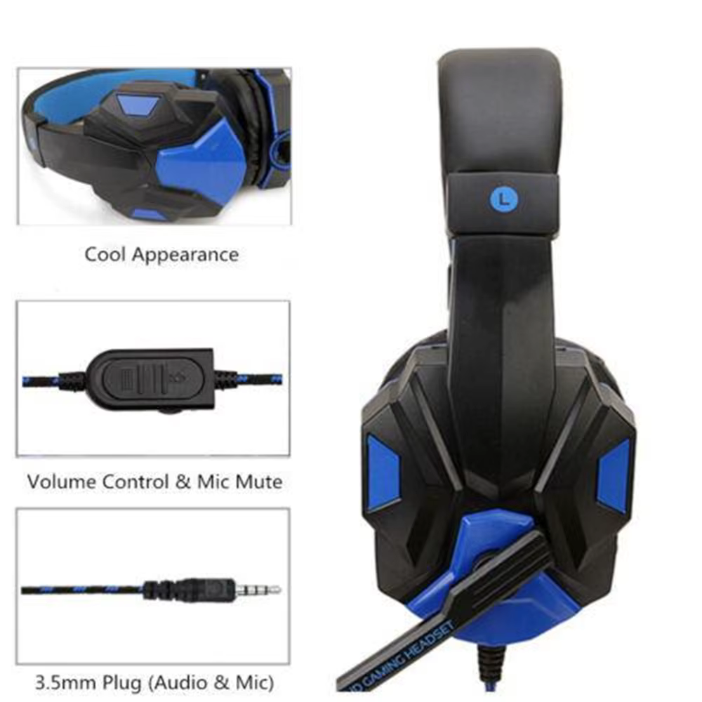 Auriculares inalámbricos Bluetooth con radio FM y entrada AUX - imagen 4