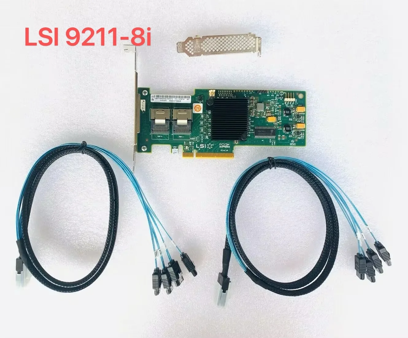 INSPUR 9211-8i YZCA-00019-101/102 6Gbps HBA LSI FW:P20 Modo IT ZFS FreeNAS unRAID + 2 * Cable SATA lsi 9211-8i HBA - imagen 2