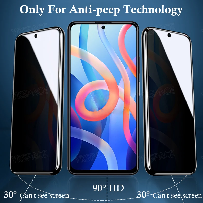 Privacidad Anti espía vidrio templado para Xiaomi Mi 9 9X 9T 10T 11i 11X 11T 12T 12i 13T 14T Pro 10 11 12 Lite 13 14 Protector de pantalla - imagen 4