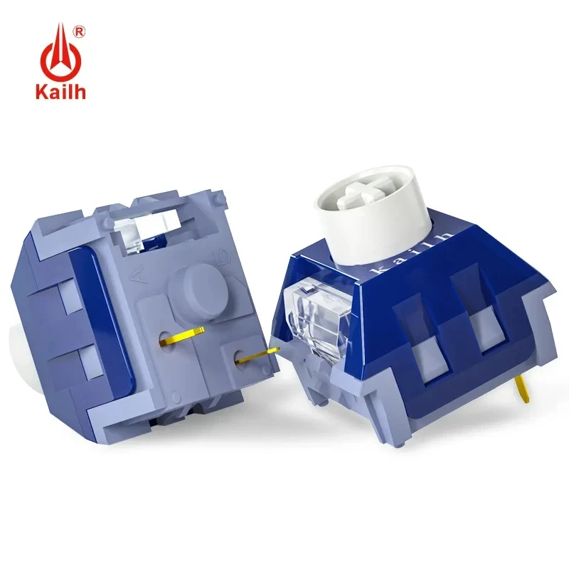 Kailh Box-interruptor de teclado de aguas profundas, lineal silencioso, DIY, interruptores de teclado mecánicos personalizados, Compatible con Cherry MX SMD de 3 pines GK61 - imagen 3