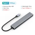 Gray PD USB C Stripe