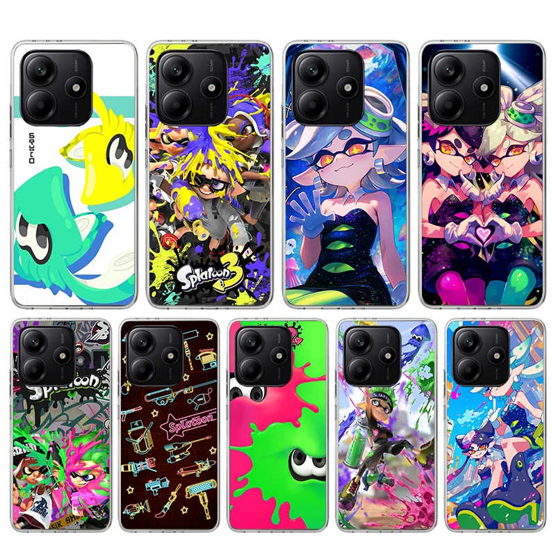 Juego s-platoons funda de teléfono de silicona para Xiaomi Redmi Note 14 14S 13 12S 11 Pro Plus 11S 10 10S 11T 11E 4G 5G funda suave