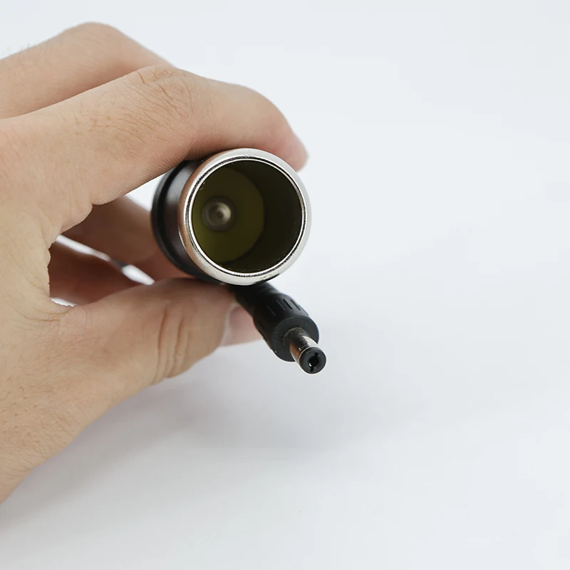 Enchufe de encendedor de cigarrillos de coche a cable de extensión de alimentación macho/hembra DC5521 de 5,5 mm x 2,1 mm - imagen 3