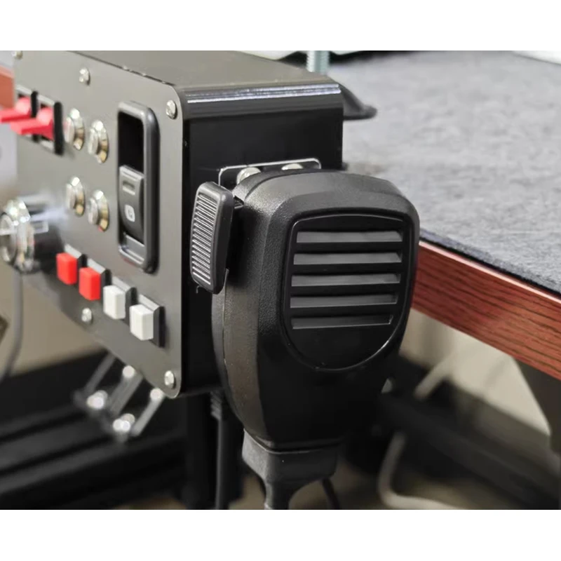 Euro Truck Simulator 2 Horizon Dust Game Panel Gamepad, soporte para PC para juegos de simulador de coche y camión, versión con micrófono - imagen 5