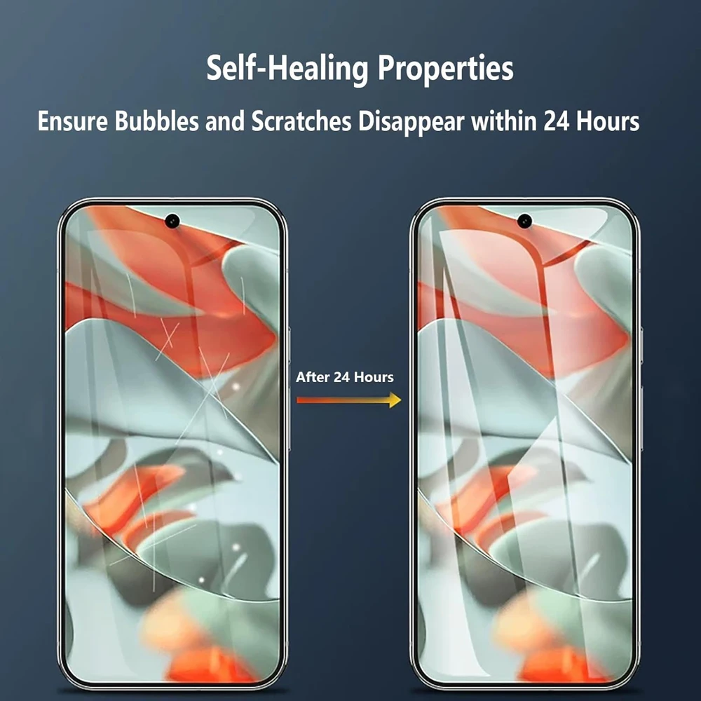 Película protectora de Gel para Google Pixel 9 Pro XL, Pixel9 Pro, Protector de pantalla de hidrogel Pixel 9 - imagen 5