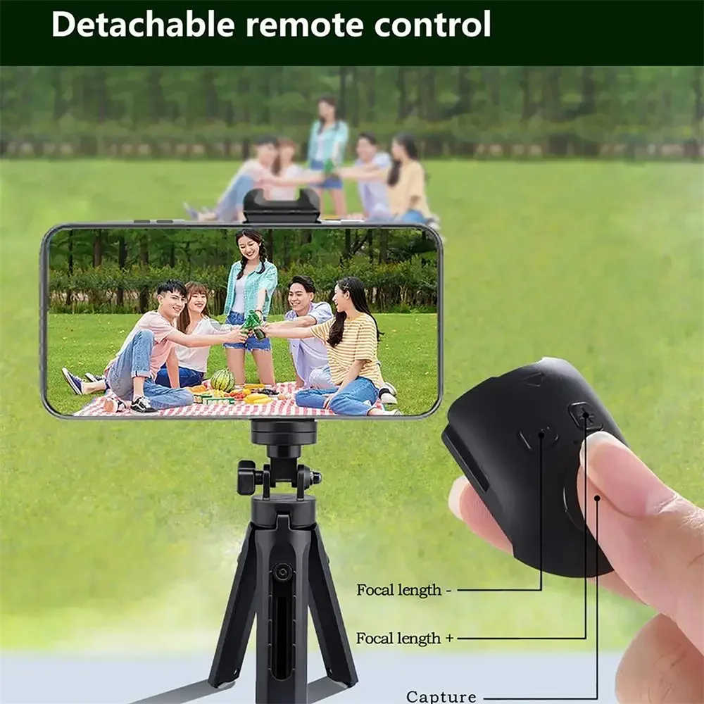 Función de ZOOM Snapgrip para Iphone Android teléfono Selfie Booster mango agarre Bluetooth foto estabilizador soporte con liberación de obturador