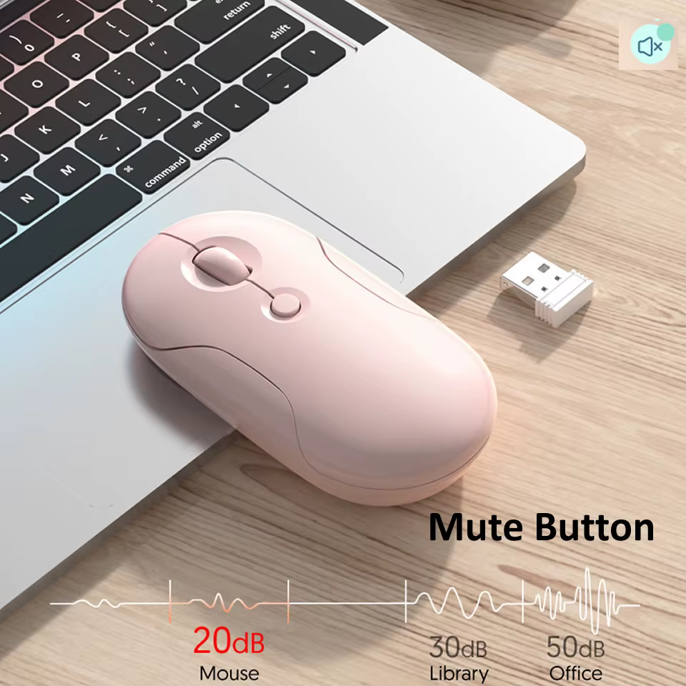 Ratón Inalámbrico Bluetooth Logitech Pebble Recargable USB Silencioso - imagen 2