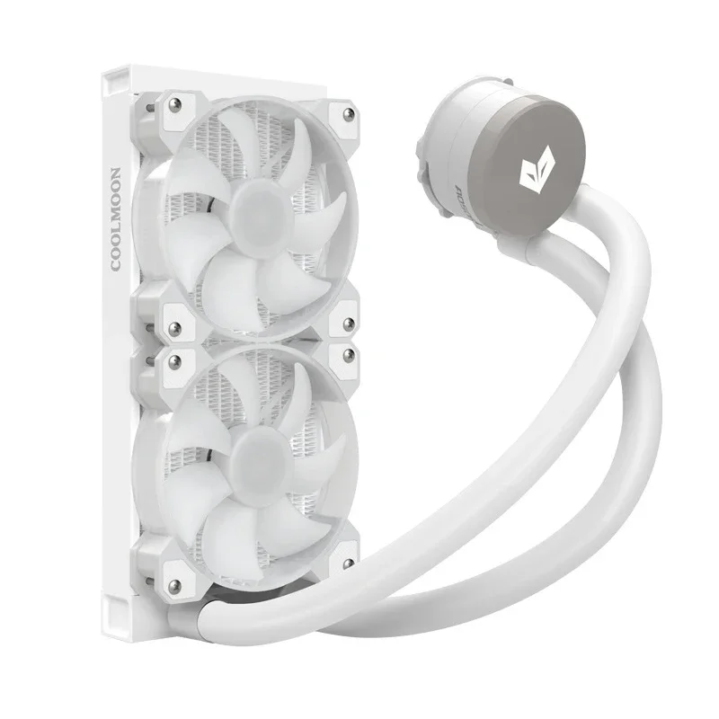 Radiador de agua RGB CPU AIO 240 para Intel AMD, Control de temperatura PWM, disipador de calor de CPU de ordenador todo en uno ARGB AURA SYNC - imagen 5