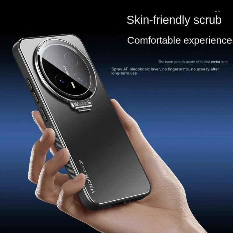 Para Honor Magic 8 Pro 8lite Funda lente de Metal soporte de cámara cubierta para Honor Magic8 a prueba de golpes Funda mate Kickstand Funda - imagen 5