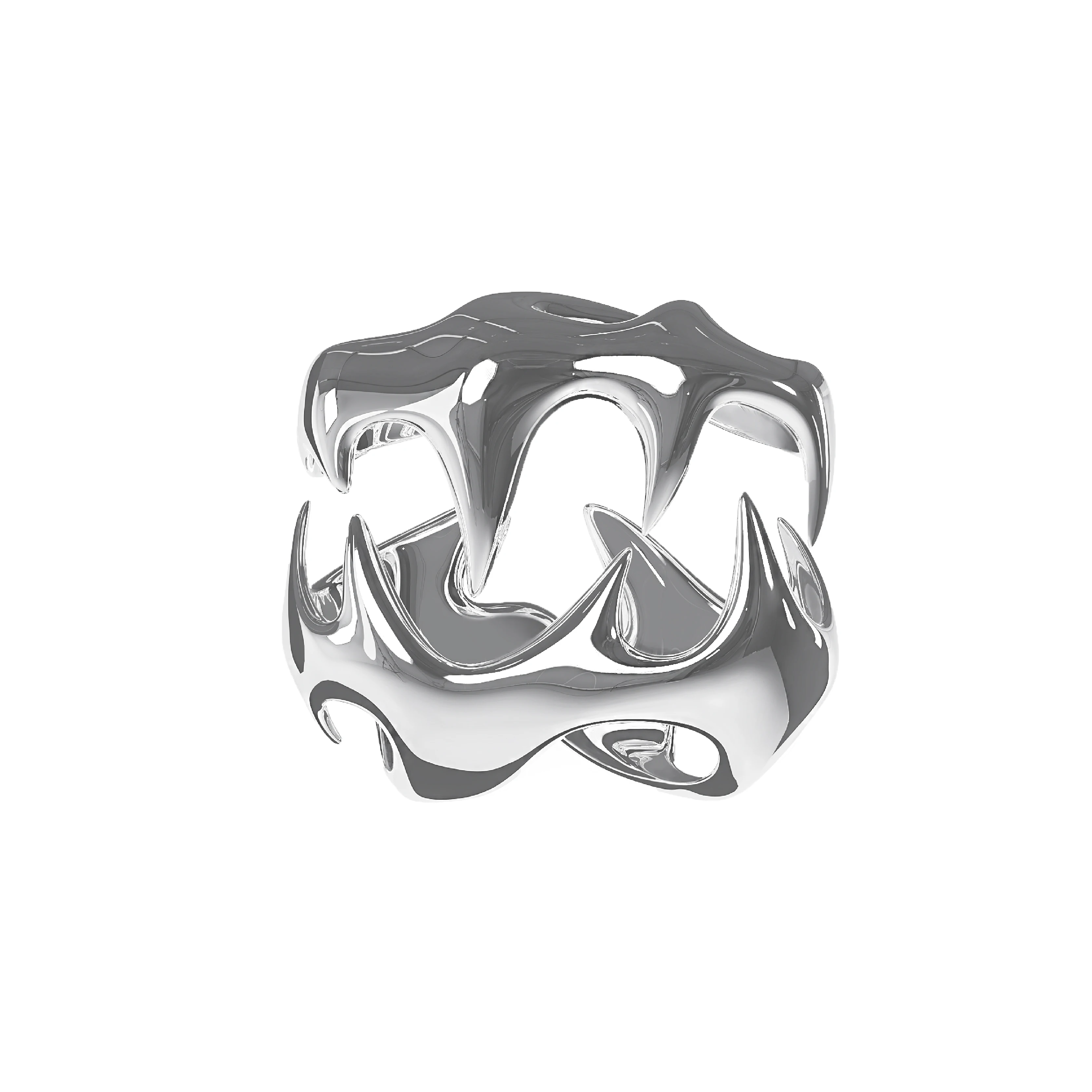 Funda protectora para Airpods Pro, decoración de resina 3D con dientes plateados, funda protectora de diseño personalizado para accesorios Airpods Pro, regalo Y2K - imagen 5