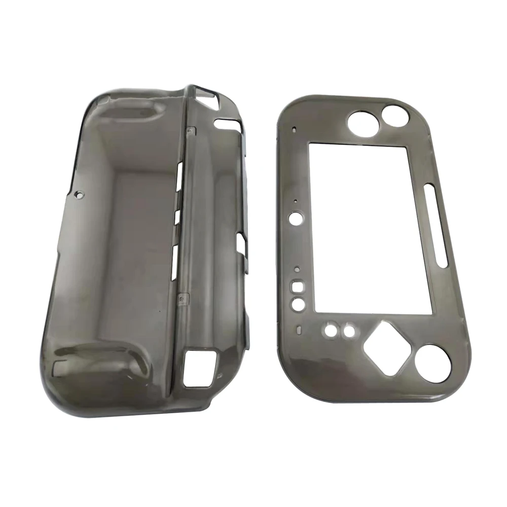 Carcasa protectora de plástico transparente para Wii U, funda protectora de cristal para pad de juego y juegos, envío directo - imagen 2
