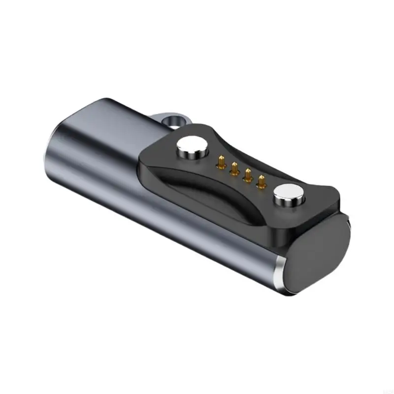 Adaptador conector convertidor carga rápida tipo C, ligero, apto para viajes, 462E, para reloj inteligente, fuente - imagen 2