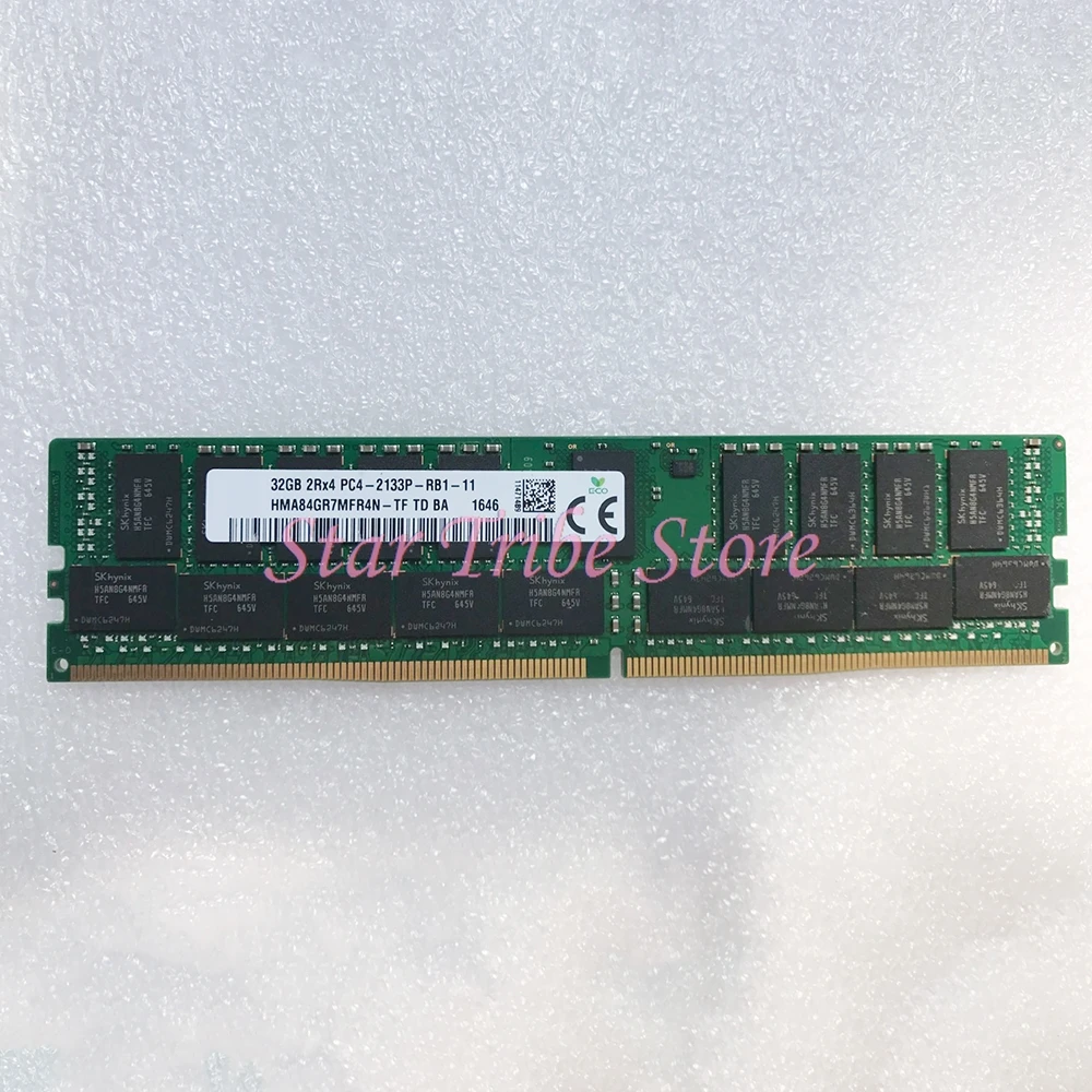 1 Uds 32GB 32G RAM 2RX4 DDR4 2133 PC4-2133P ECC REG HMA84GR7MFR4N-TF memoria - imagen 3